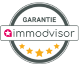 Logo Immodvisor, avis des clients Synerg'i, gestion de patrimoine dans le nord